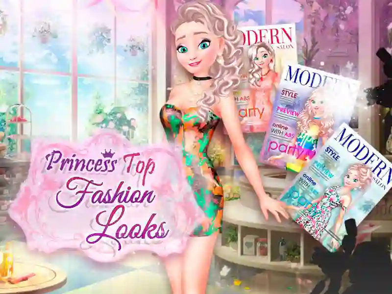 Juego Princess Top Fashion Looks en línea