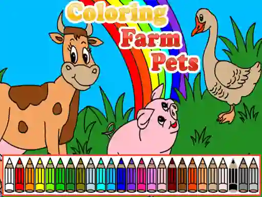 Juego Coloring Farm Pets en línea