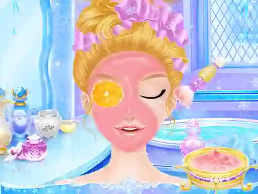 Juego Princess Salon Frozen Party en línea
