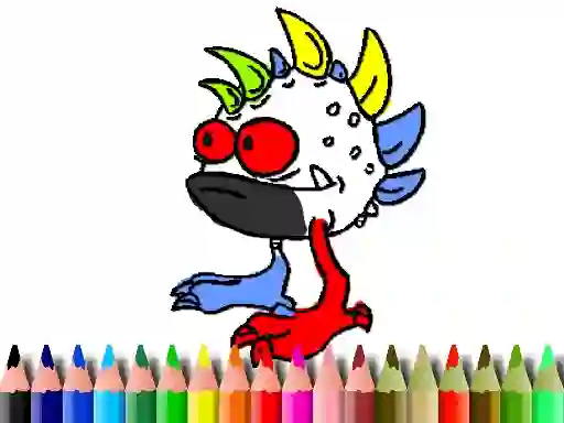 Juego Back To School: Halloween Coloring Book en línea