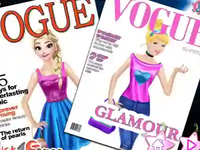 Juego Princesses On Vogue Cover en línea