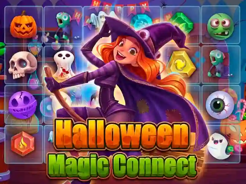 Juego Halloween Magic Connect en línea