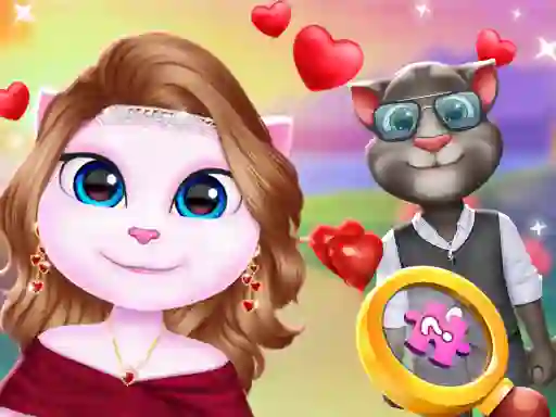 Juego Kitty Couple Lovely Valentine en línea