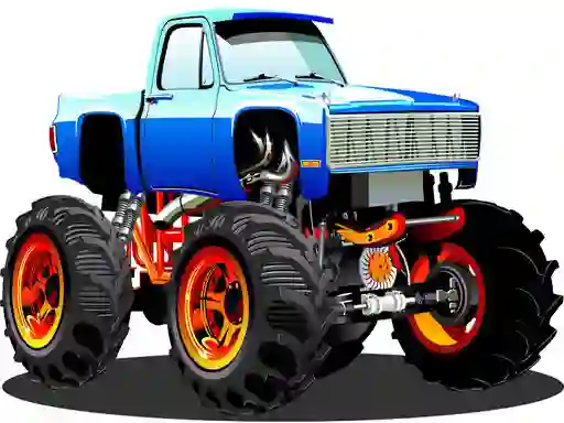 Juego Monster Truck Puzzle en línea