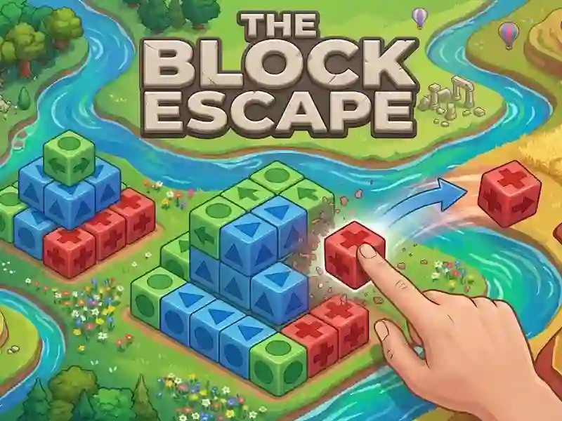 Juego The Block Escape en línea