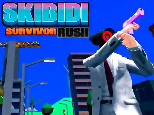 Juego Skibidi Survivor Rush en línea