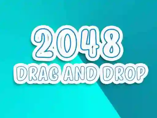 Juego 2048 Drag'nDrop en línea