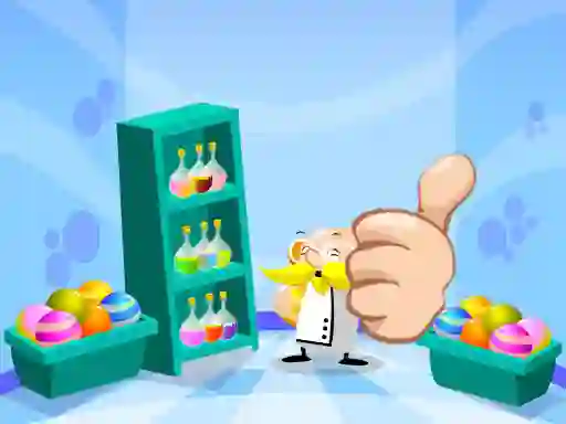 Juego Crazy Professor Bubble en línea