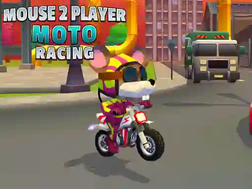 Juego Mouse 2 Player Moto Racing en línea