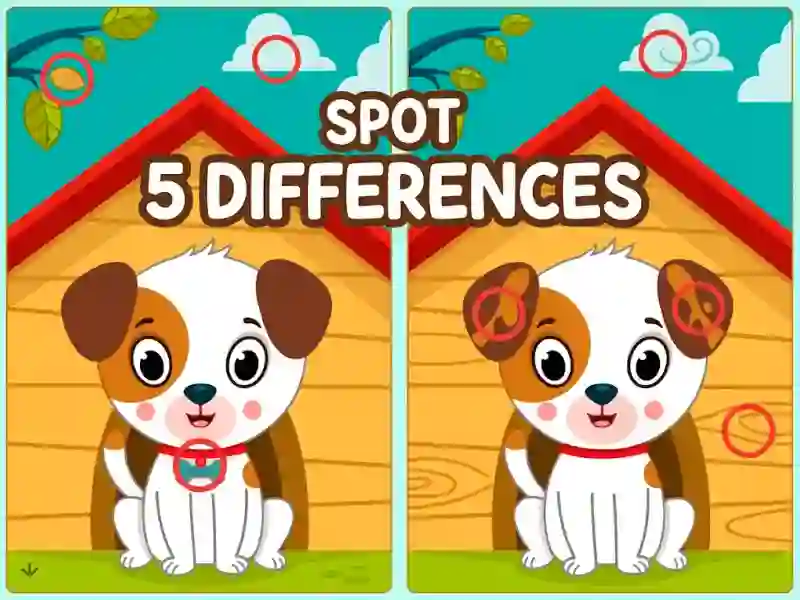 Juego Spot 5 Differences en línea