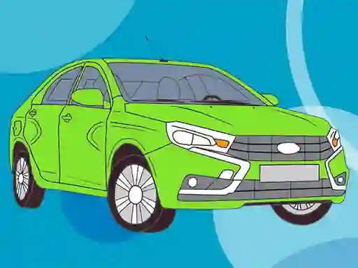 Juego Russian Cars Coloring Book en línea