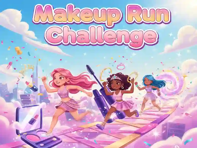 Juego Makeup Run Challenge en línea