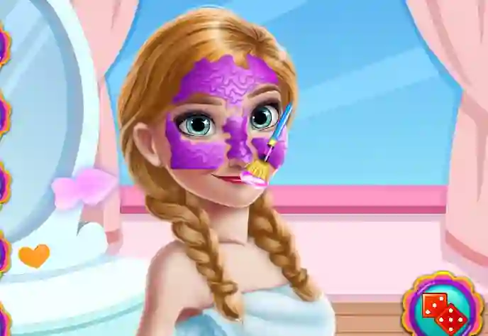 Juego Ice Princess Fruity Skin Care en línea