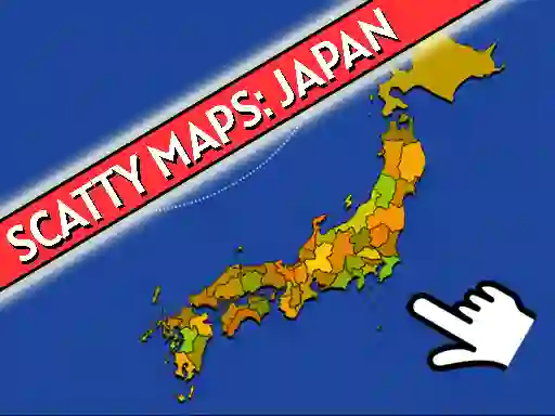 Juego Scatty Maps Japan en línea