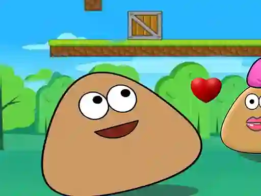 Juego Pou Slide en línea