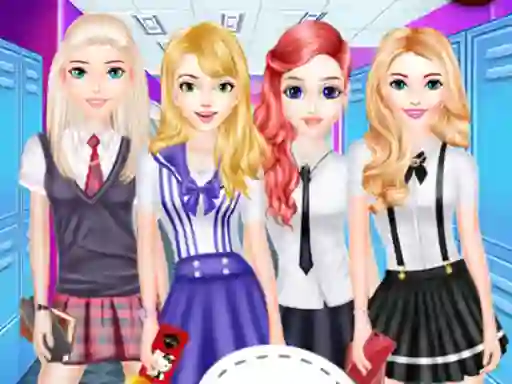 Juego Girls School Fashion en línea