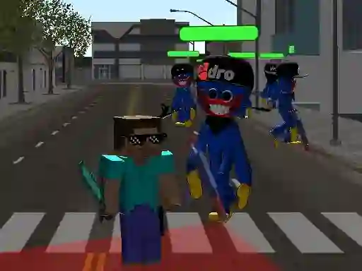 Juego Craftsman Gangster Theft Auto en línea