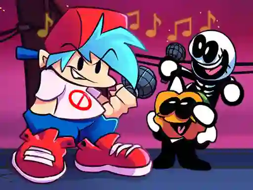 Juego Friday Night Funkin Music Notes en línea