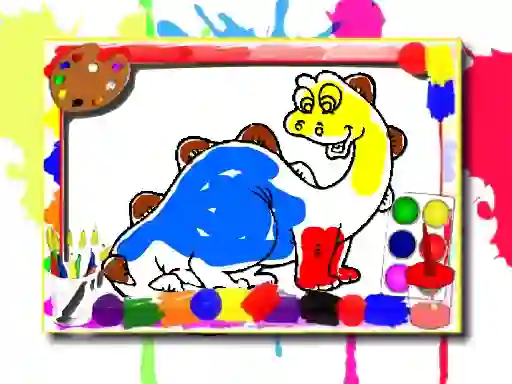 Juego Dinosaur Coloring Book en línea