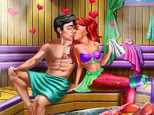 Juego Mermaid Sauna Flirting en línea