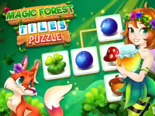 Juego Magic Forest Tiles Puzzle en línea