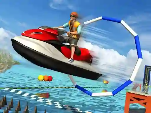 Juego Super Jet Ski Race Stunt en línea