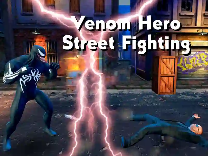 Juego Venom Hero Street Fighting en línea