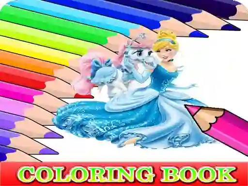 Juego Coloring Book for Cinderella en línea