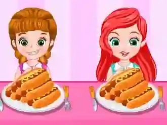 Juego Princess Hotdog Eating Contest en línea