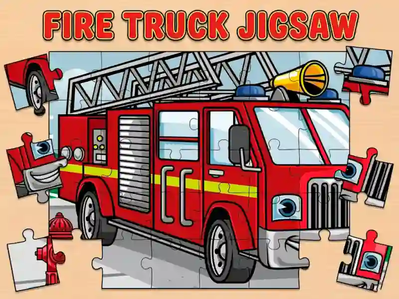 Juego Fire Truck Jigsaw en línea