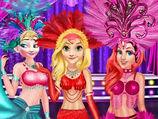 Juego Princess As Los Vegas Showgirls en línea