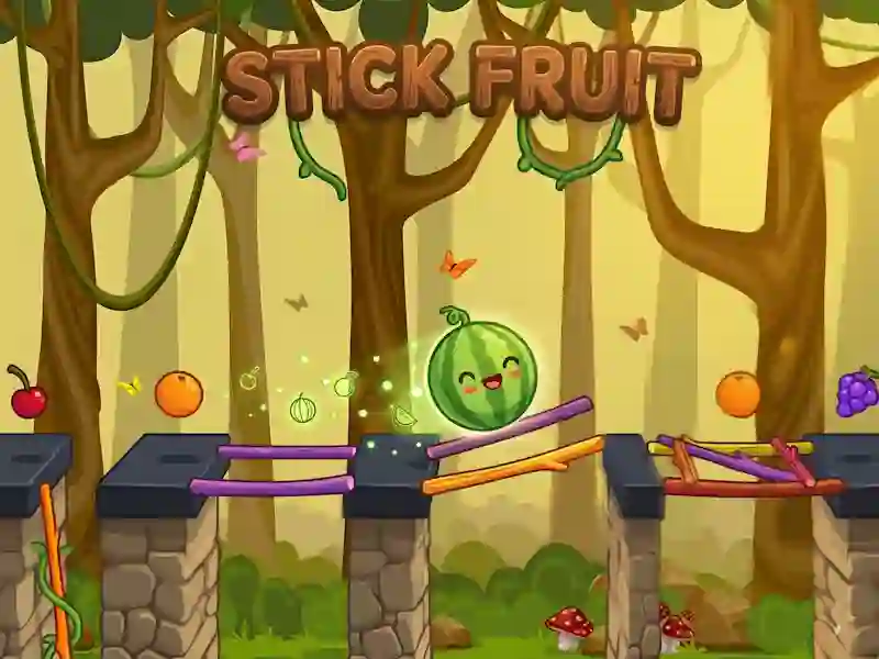 Juego Stick Fruit en línea