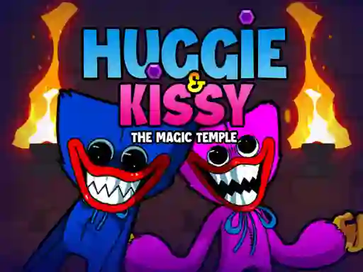Juego Huggie & Kissy The Magic Temple en línea