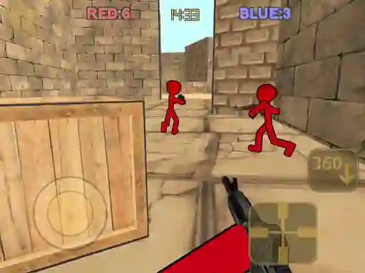 Juego Stickman Counter Terror Shooter en línea