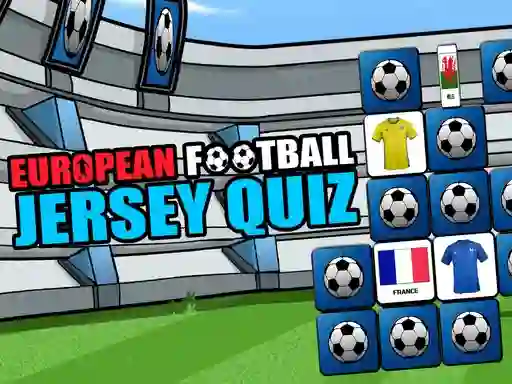 Juego European Football Jersey Quiz en línea