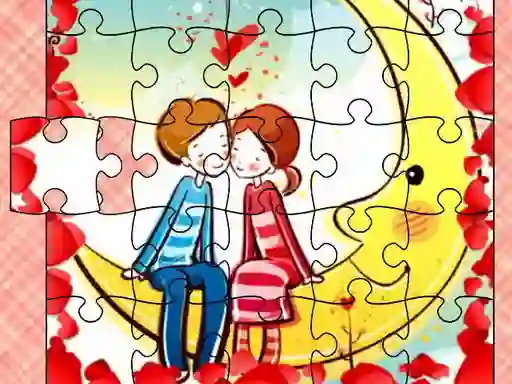 Juego Loving Couple Jigsaw en línea