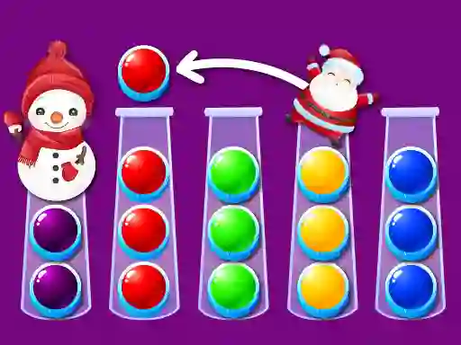 Juego Ball Sort Xmas en línea
