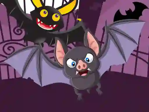 Juego Scary Midnight Hidden Bats en línea