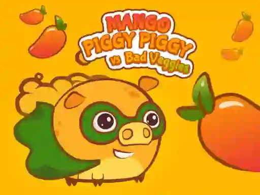 Juego Mango Piggy Piggy vs Bad Veggies en línea