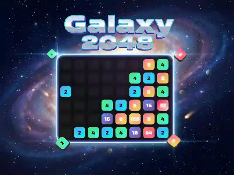 Juego Galaxy 2048 en línea