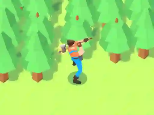 Juego Idle Lumberjack 3D en línea