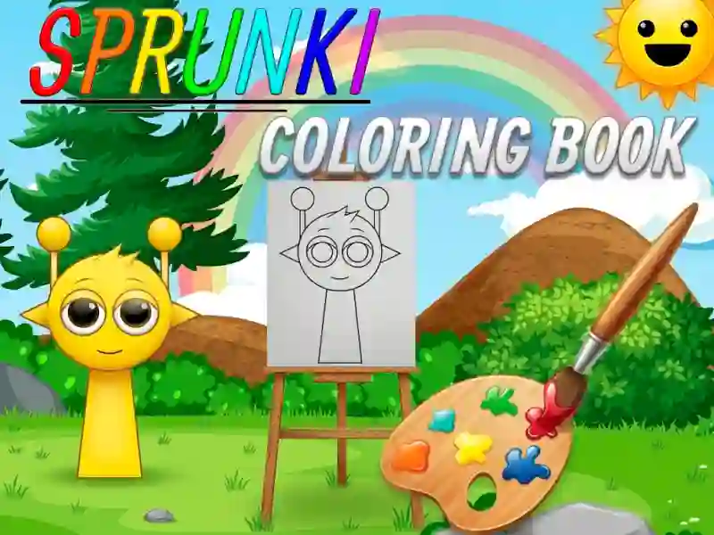Juego Sprunki Coloring Book en línea