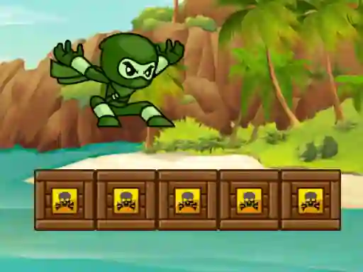 Juego Green Ninja Run en línea