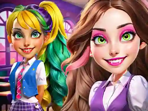 Juego Princesses at Horror School en línea