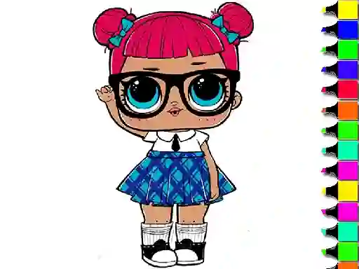 Juego Easy Kids Coloring Lol en línea