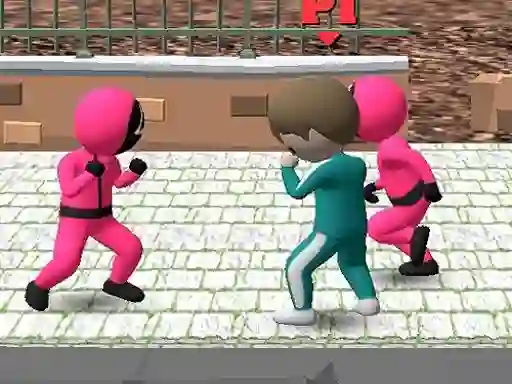 Juego Squid Game Multiplayer Fighting en línea