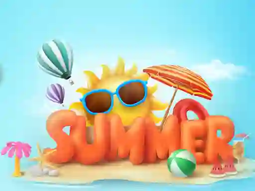 Juego Happy summer jigsaw puzzle en línea