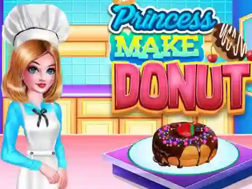 Juego Princess Make Donut en línea