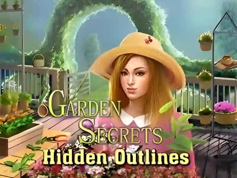 Juego Garden Secrets Hidden Objects by Outline en línea