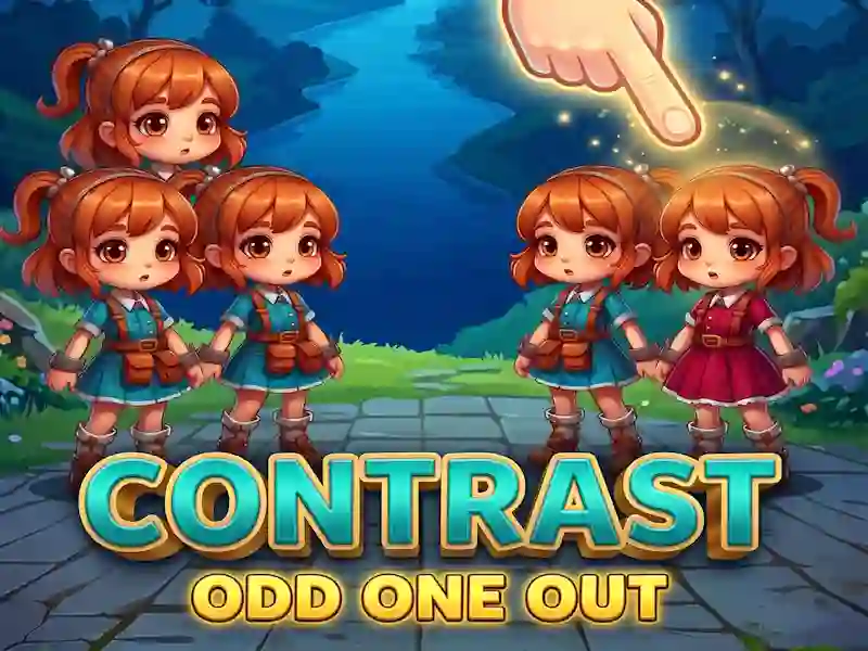 Juego Contrast Odd One Out en línea